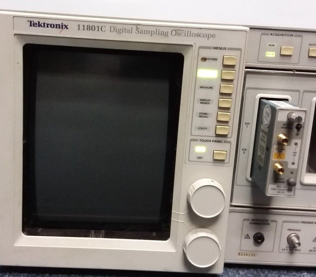 Tektronix 11801C Digital Sampling Oscilloscope with SD24 modules Head