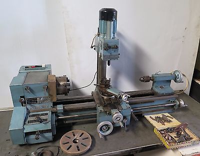 Emco Maximat V10-P Lathe Mill Vertical Milling Drilling Attachment Maximat 7