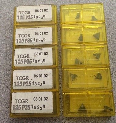 SANDVIK Coromant TCGR 06 01 02 135 P35 18230 Lathe Mill Carbide 10 Inserts New