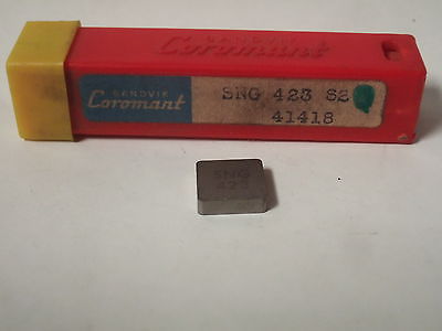 SANDVIK Coromant SNG 423 S2 41418 Lathe Mill Carbide Inserts 10 Pcs New