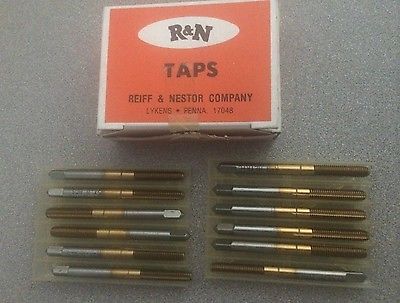 Reiff Nestor R&N ThreadFormer HSS Standard Bottom Tap 12 Pcs M5X0.8 BD5 Tin New