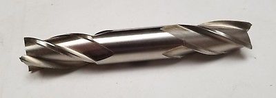 QUINCO TOOL PRODUCTS HSS Double End Mill DB-32 4 Flute New 1 x 1 x 1-7/8 x 6-3/8