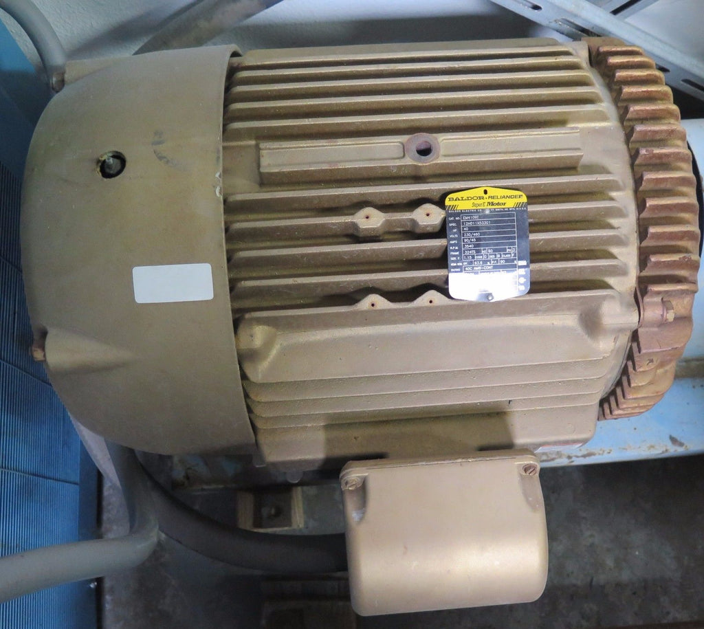 BALDOR Super-E Reliance Motor 40 HP Cat. No EM4109T Frame 324TS 3540 RPM