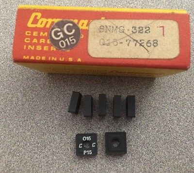 SANDVIK Coromant SNMG 322 015 77268 P15 Lathe Mill Carbide Inserts 7 Pcs Tool