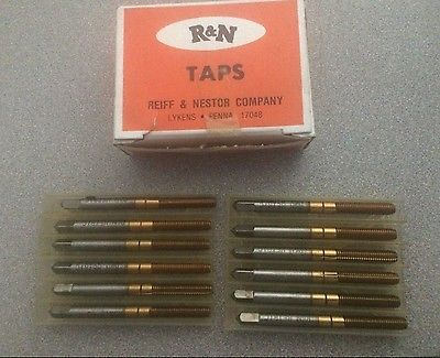 Reiff Nestor R&N ThreadFormer HSS Standard Bottom Tap 12 Pcs M5X0.8 BD4 Tin New