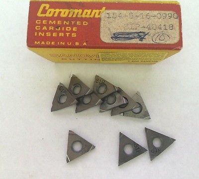 SANDVIK Coromant 154 5 16 099G SIP 40418 Threading Mill Lathe Carbide Inserts