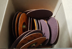 50 Pcs Standard Abrasives 100 SOCATT Laminated Discs Scotch 524507 3