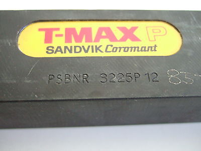 SANDVIK COROMANT PSBNR 3225P 12 Carbide Inserts Lathe Turning Tool Holder New
