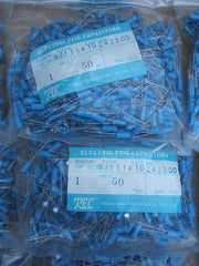 New Lot 500 Pcs REC Radial Type Electrolytic Capacitors 1uF 50V
