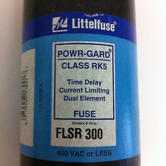 Littelfuse Powr-GARD Class RK5 Time Delay Current Limiting Dual Element FLSR 300