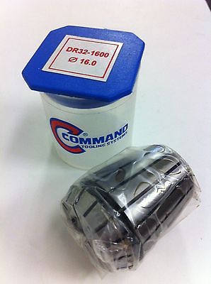 Command Tooling Systems ER32 DR32 1600 .630 inch / 16.0 mm Collet for Mill New