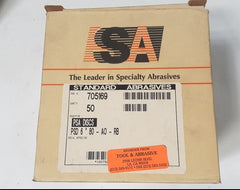 50 Pcs Standard Abrasives PSA Sanding Disc 705169 PSD 6 80 AO RB New USA