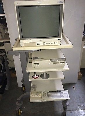 Sony UP 5600MD Video Pritner Cart TV Mavigraph Endoscopy Fujinon DK 201 HP M110B