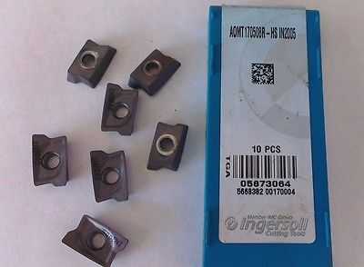 7 Pcs Ingersoll Cutting Tools AOMT 170508R HS IN2005 Lathe Carbide Inserts New