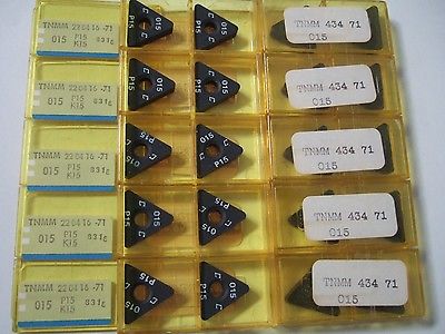 SANDVIK Coromant TNMM 434 71 P15 K15 Lathe Carbide Inserts 10 Pcs New
