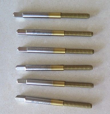 Lot of 6 Pcs New England Tap 10-24 NC H5 THD Form B Ticlad HSS Q04212 435989 New