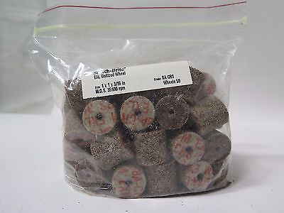3M EXL-Unitized Wheel 8A CRS 1 x 1 x 3/16 M.O.S. 35100 rpm Qty 50 Brand New