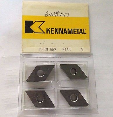 4 Pcs Kennametal DNGA 542 K 165 Lathe Carbide Inserts Metal Cutting Tools New