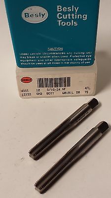 Lot of 2 Besly Tap 5/16-24NF HS GH2 Bottom 4 FLUTE Brand New Made in The USA