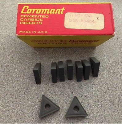 SANDVIK Coromant Cemented TNMG 432 315 83434 Lathe Carbide Inserts 9 Pcs New
