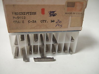 SANDVIK Coromant P9022 C2A Lathe Grooving Carbide Inserts 20 Pcs New