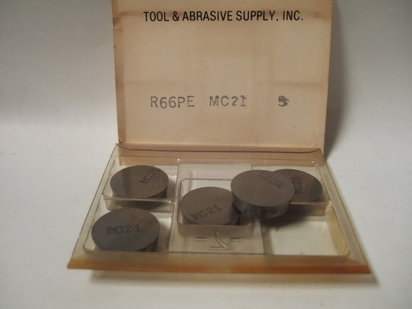 TOOL ABRASIVE Inserts R66PE MC 21 Lathe Carbide Inserts 5 pcs New Ring