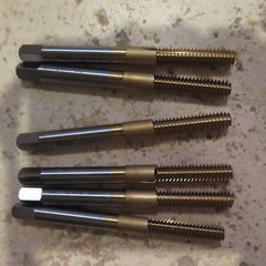 Lot of 6 Pcs New England Tap 1/4-20 NC H7 THD Form B Ticlad HSS 435991 New