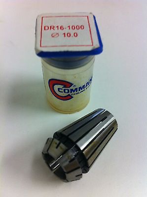 Command Tooling Systems ER16 DR16 1000 .394 inch / 10 mm Collet for Mill New