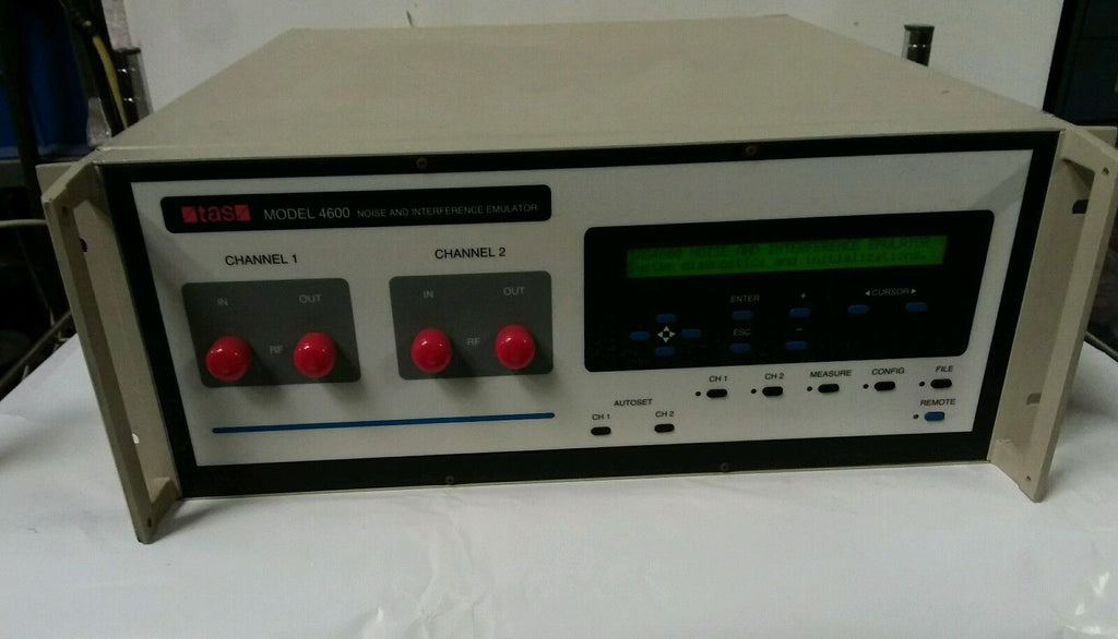 Tas 4600 Noise And interference Emulator Simulator RIG20024