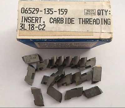 TGI USA Made TLJK C2A 3009 L18 Lathe Grooving Carbide Inserts 19 Pcs Tools New