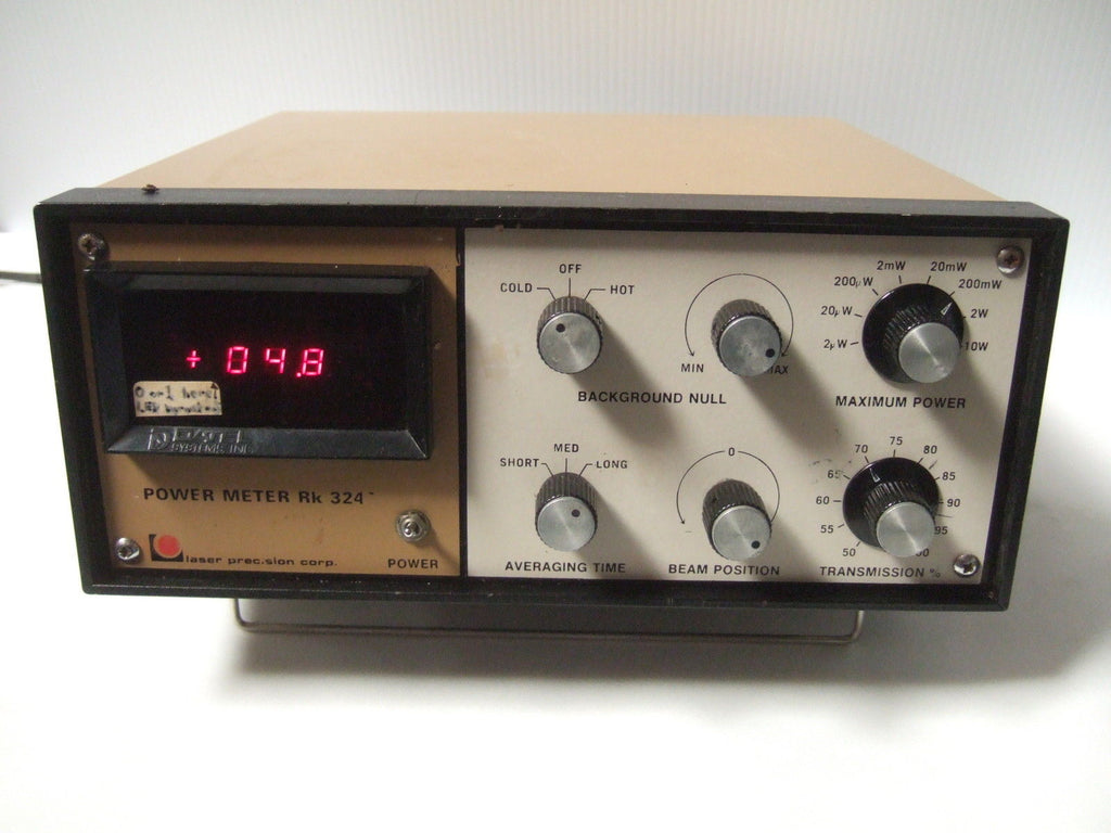 Laser Precision Corp Power Meter RK 324 R92-2