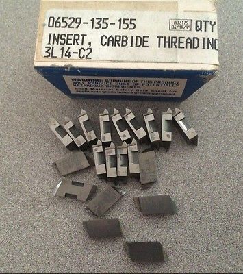 TGI USA Made TLJK C2A 3012L14 Lathe Grooving Carbide Inserts 20 Pcs Tools New