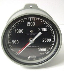 WEKSLER Instrument 0-3000 Psi Gauge Monel Bourdon 50 Psig Subdivision