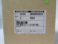 Standard Abrasives 880613 Ez Buff Wheel 5 Pcs EB401 Medium A/Ox1Ply New
