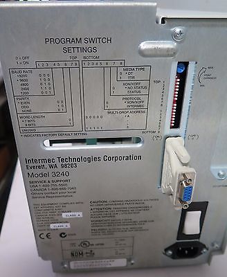 Intermec EasyCoder 3240 Precision Print 400 DPI Thermal Barcode Label Printer