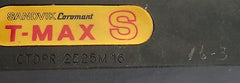 SANDVIK Coromant T-Max CTDPR 2525M 16 Carbide Inserts Lathe Tool Holder New