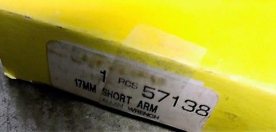 Holo Krome Short Arm Allen Wrench L-Shaped Hex Key 17mm Made in USA