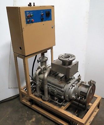 Unozawa Gumi Rotary Vacuum Pump TRB405 STOKES Model 575