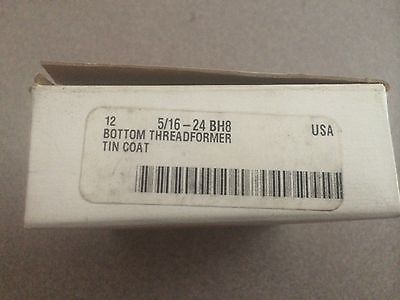 2 Pcs Reiff Nestor R&N ThreadFormer HSS Standard Bottom Tap 5/16 - 24 BH8 New