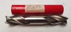 QUINCO TOOL PRODUCTS HSS Double End Mill DB-32 4 Flute New 1 x 1 x 1-7/8 x 6-3/8
