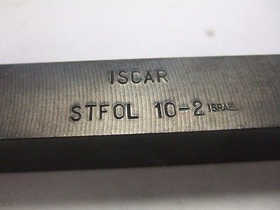 ISCAR STFOL 10-2 Indexable Turning Grooving Cut Off Self Grip Tool Holder New