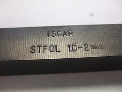 ISCAR STFOL 10-2 Indexable Turning Grooving Cut Off Self Grip Tool Holder New