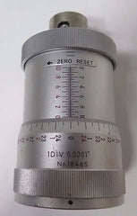 Nikon Micrometer Head for Profile Projector 1DIV. 0.0001 In Good Condition