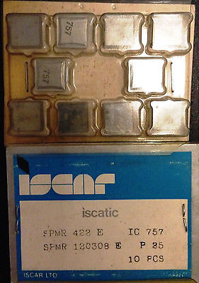 ISCAR SPMR 422 E IC 757 Carbide Inserts 10 Pcs Lathe Mill Turn Tools New
