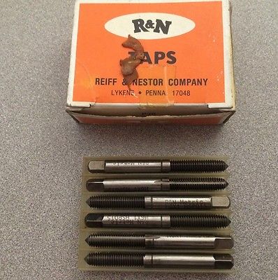 Reiff Nestor R&N ThreadFormer HSS Metric Bottom Tap 6 Pcs M6x1 Plug D15 60 MIN