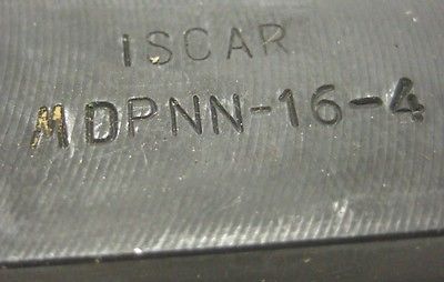 ISCAR MDPNN 16 - 4 Indexable Turning Grooving Cut Off Self Grip Tool Holder New