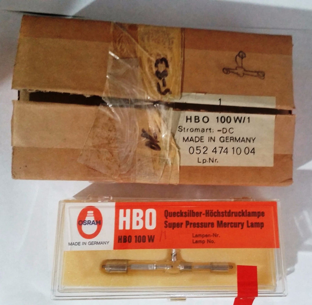 OSRAM HBO 100 W/1 Super Pressure Mercury Microscope Lamp