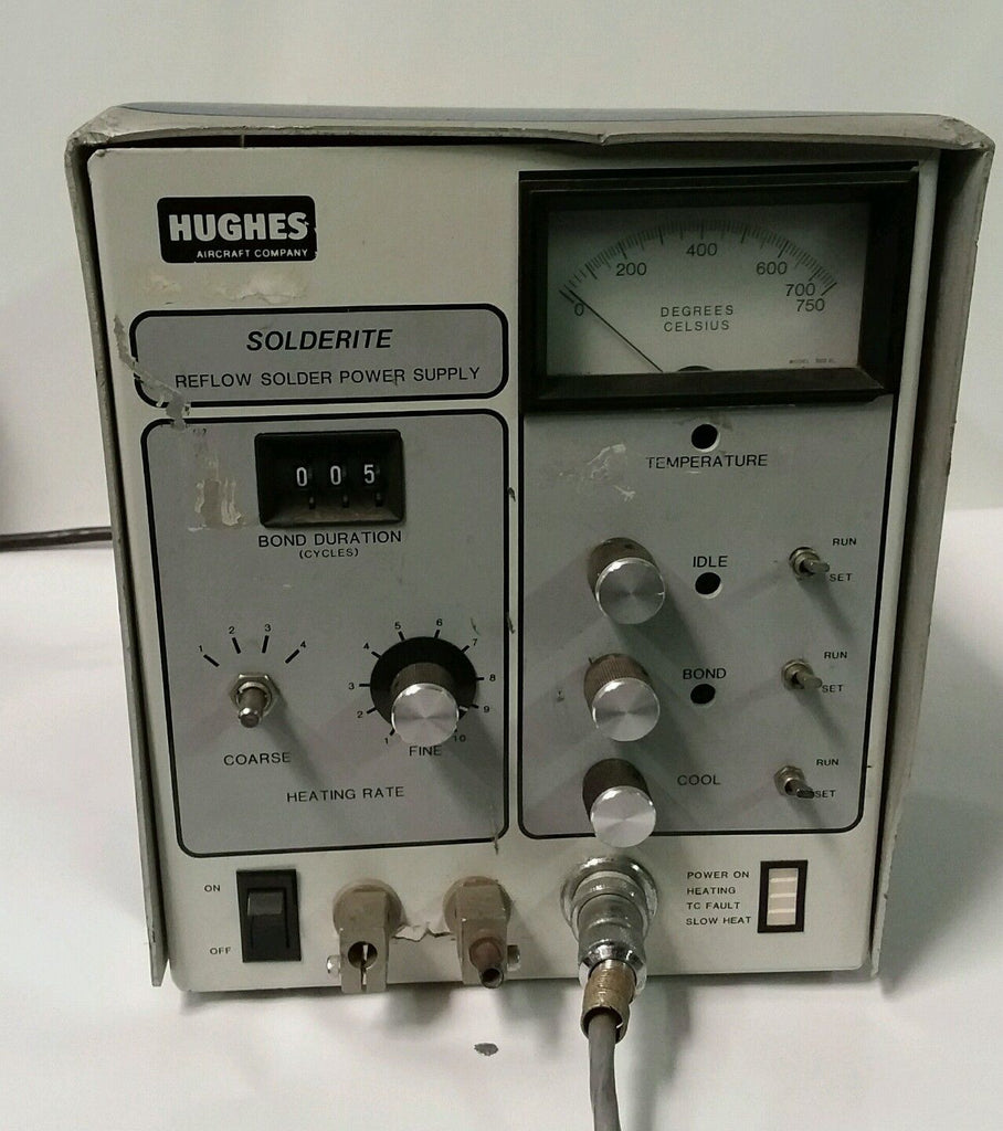 HUGHES AIRCRAFT COMPANY SOLDERITE Reflow Power Supply