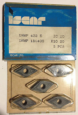 ISCAR DNMP 432 E IC 20 K10 K20 Carbide Inserts 5Pcs Lathe Turning New Mill Tools