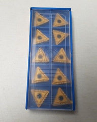 10 Pcs KORLOY TNMG 332 HF NC310 0027673 Lathe Carbide Inserts Tools New Gold